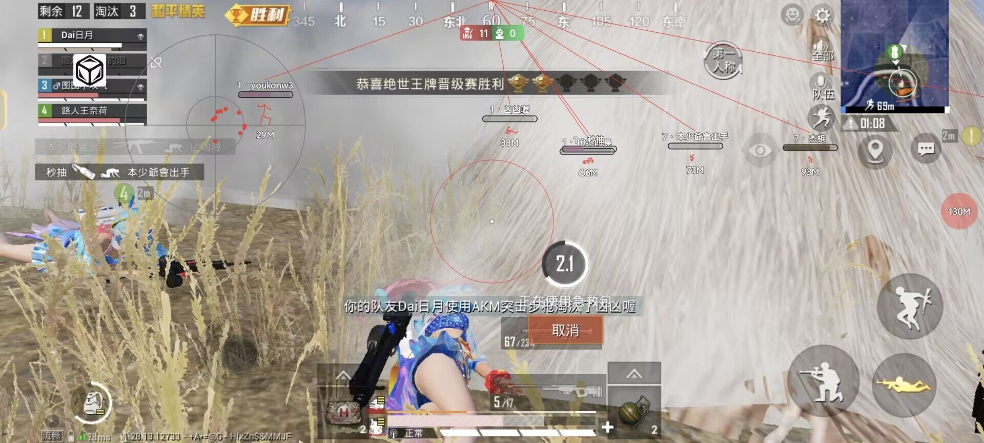 和平精英《葫芦娃》一体直装辅助嘎嘎稳